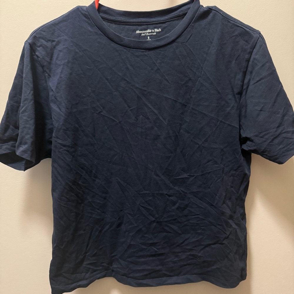 Abercrombie & Fitch Navy Short Sleeve Tee